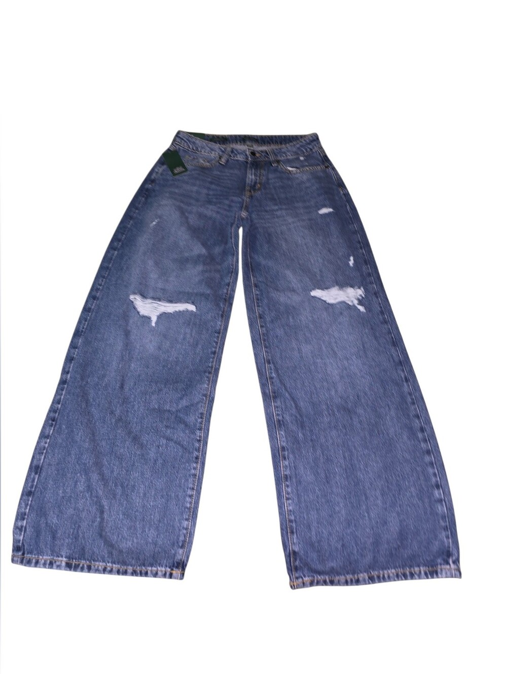 Womens Wild Fable Low-Rise Baggy Distressed Jeans – Size 4 – 31” Inseam, NWT!